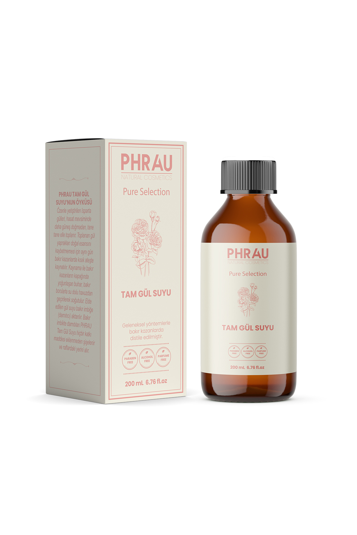 PHRAU Tam Gül Suyu 200ml
