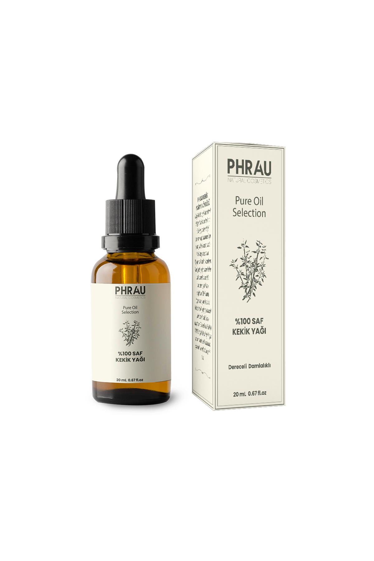 PHRAU %100 Saf ve Doğal Kekik Uçucu Yağı 20 ml