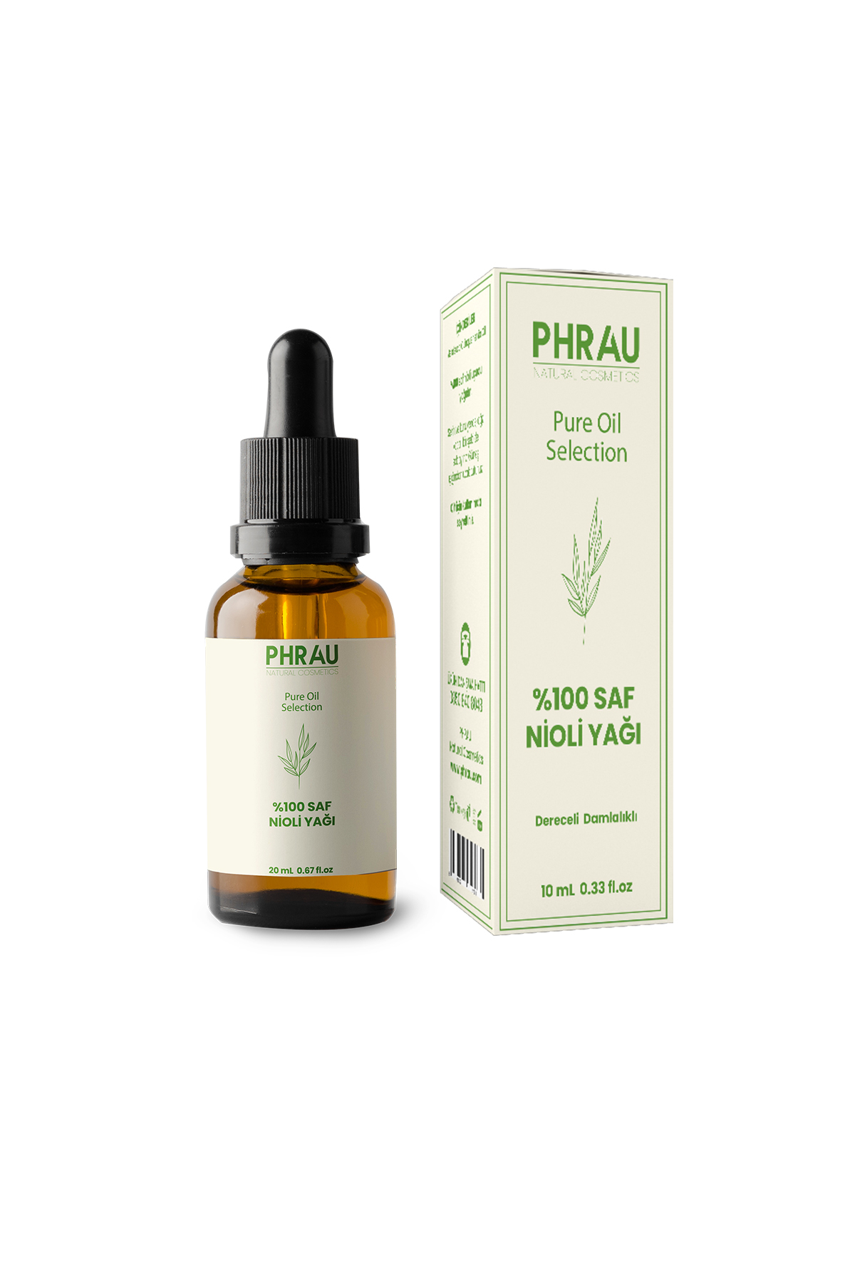 PHRAU %100 Saf ve Doğal Nioli Uçucu Yağı 20 ml
