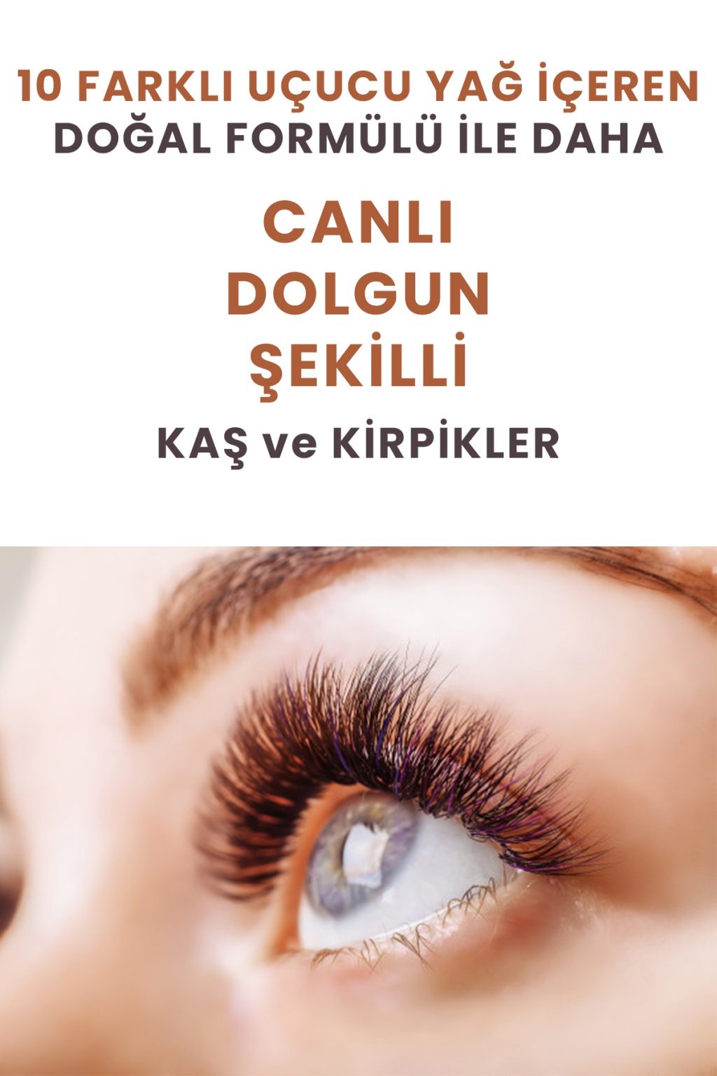 PHRAU %100 Doğal Kaş ve Kirpik Bakım Serumu