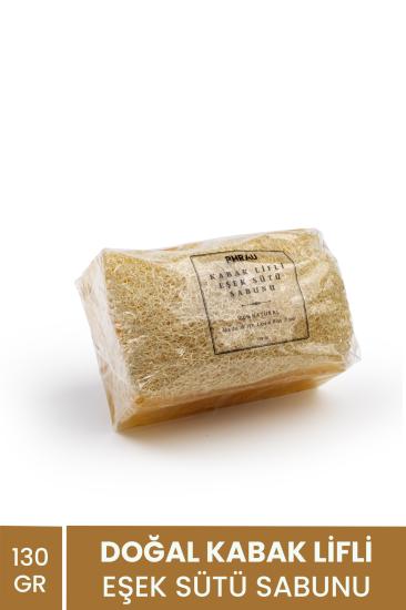 PHRAU Doğal Kabak Lifli Eşek Sütü & Bal Sabunu 130 Gr