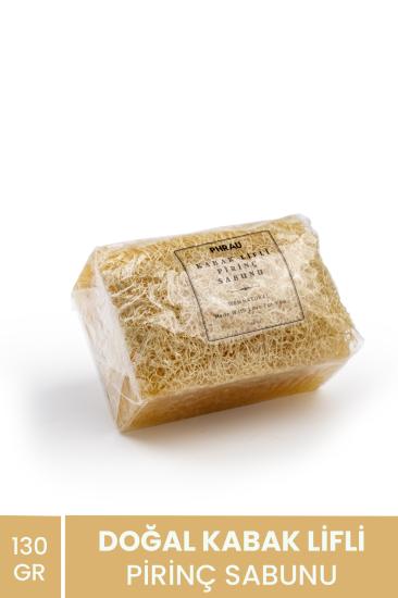 PHRAU Doğal Kabak Lifli Pirinç Sabunu 130 gr